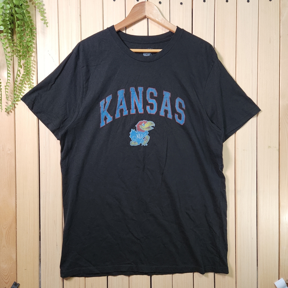 Kansas T Shirt Black Graphic Tee, University Of Kansas Team